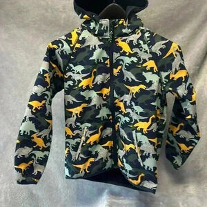 H&M - dinosaur rain jacket. Size  10
